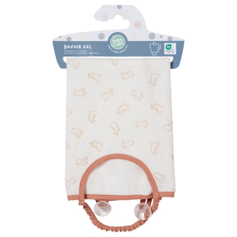 Bavoir Maternelle Xxl, greenland all over lapin babycalin 25/01 — vue 2 sur 2