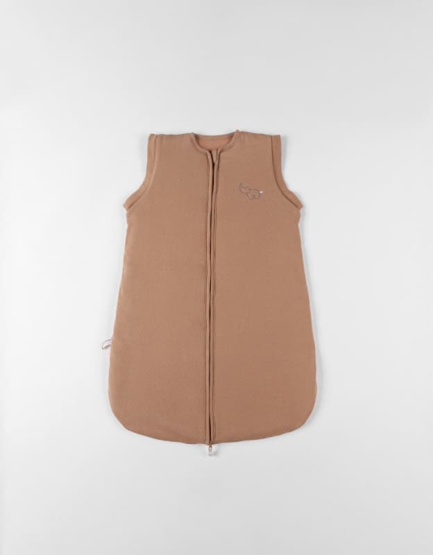 B&m Sac de Couchage 70cm, Manches Amovibles, Jersey Pointelle, marron 70 cm bali, moka & snow noukies permanent — vue 1 sur 4
