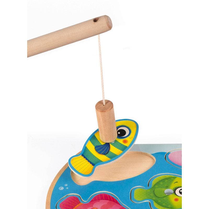 Puzzle Speedy Fish, puzzles janod multicolore — vue 3 sur 4