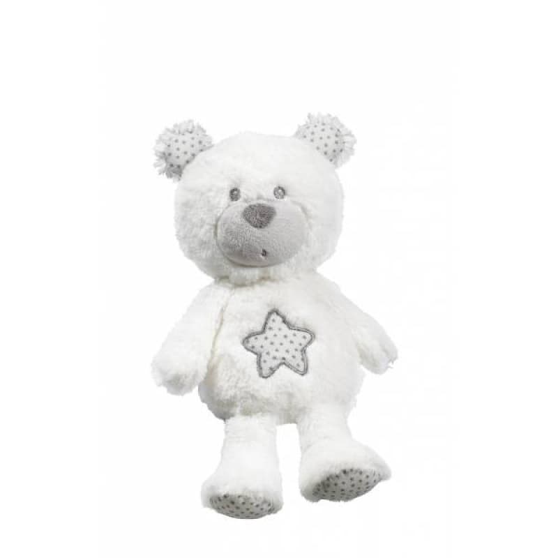 Doudou Celeste, celeste sauthon babydeco blanc/gris per