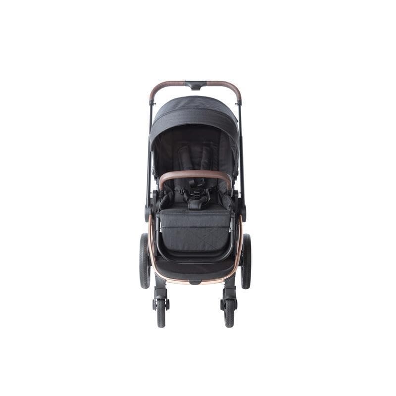 Crios 3.0 Rose Gold Fishbone Antra + Habillage de Pluie, poussette 4 roues pericles 95 x 57 x 106 — vue 2 sur 3