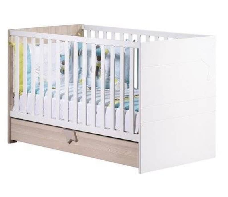 Little Big Bed 140x70 Norway, norway sauthon easy blanc/decor hetre cendre l144 — vue 4 sur 5
