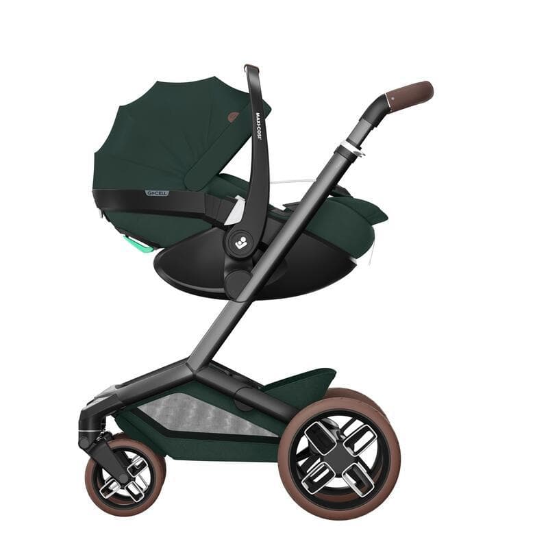Fame Str Twillic (dark Frame + Brown Wheels + Brown Leather), green maxi cosi 24/09 — vue 4 sur 4