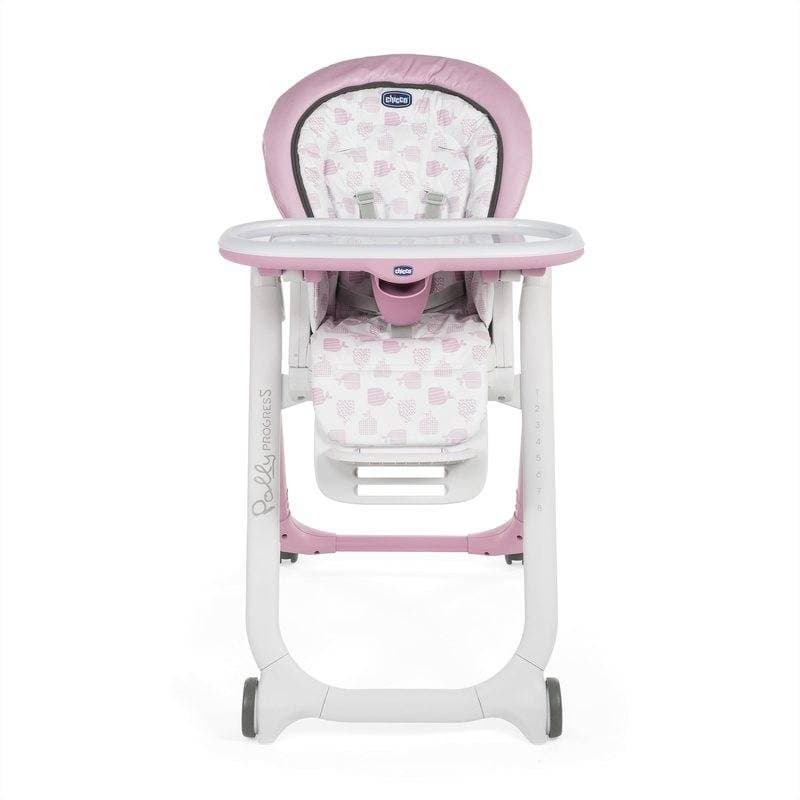 Chaise Haute Polly Progres5 4r Pink, 0-15 kg pink — vue 3 sur 4