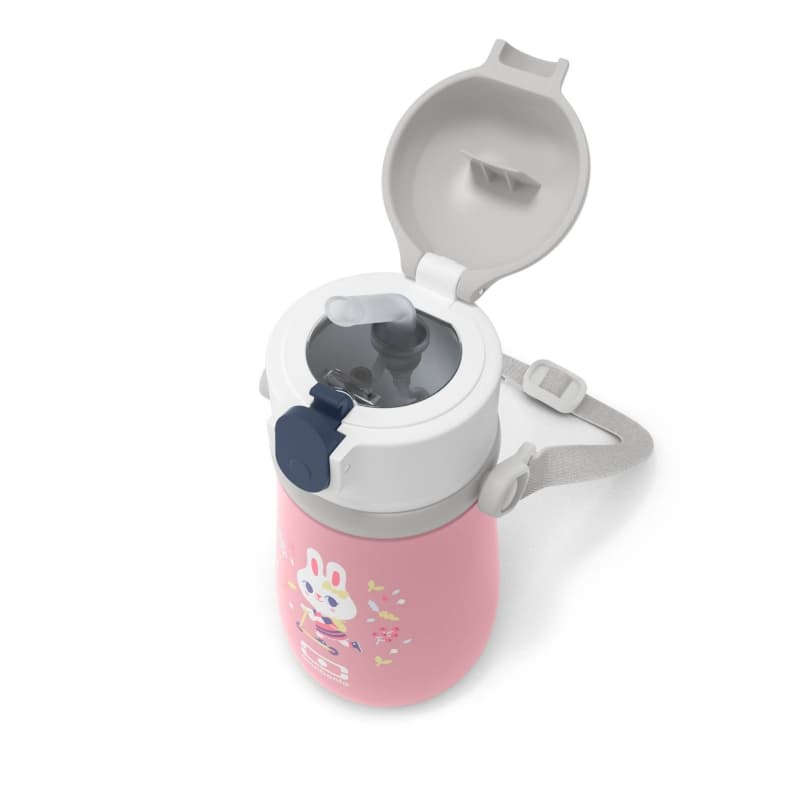Mb Stram - Rose Bunny, monbento rose kids - permanent 2021- — vue 3 sur 3