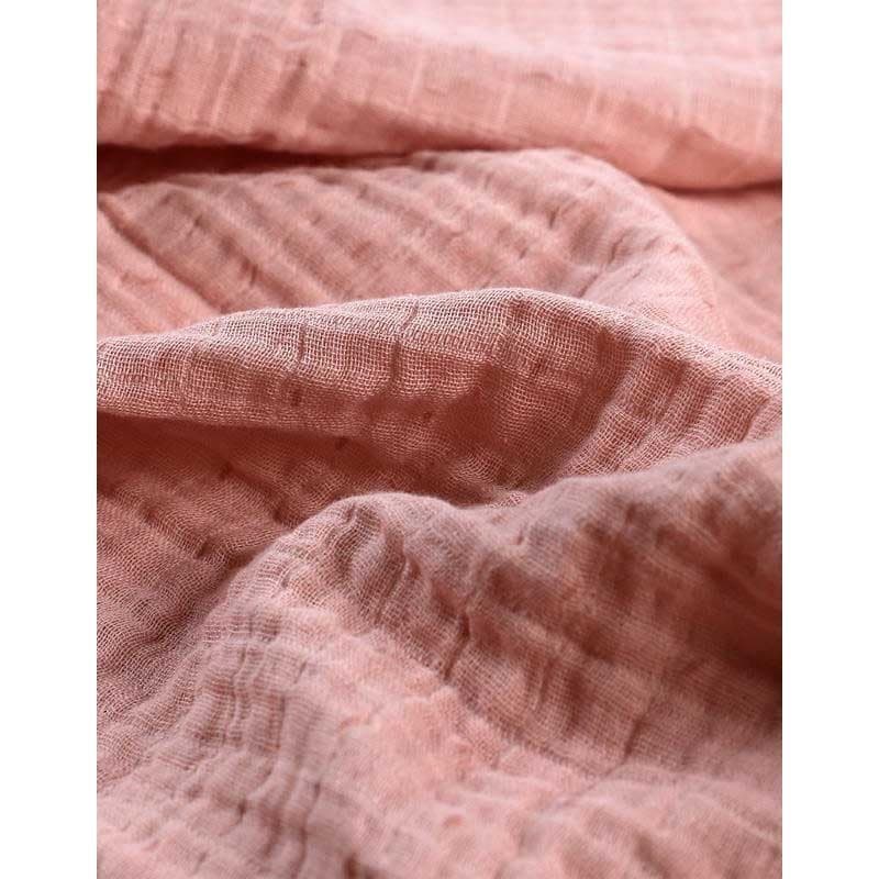 M&m22 3 Langes 70x70cm Lina Rose, Mousseline Bio, mix & match noukies blanc permanent — vue 4 sur 5