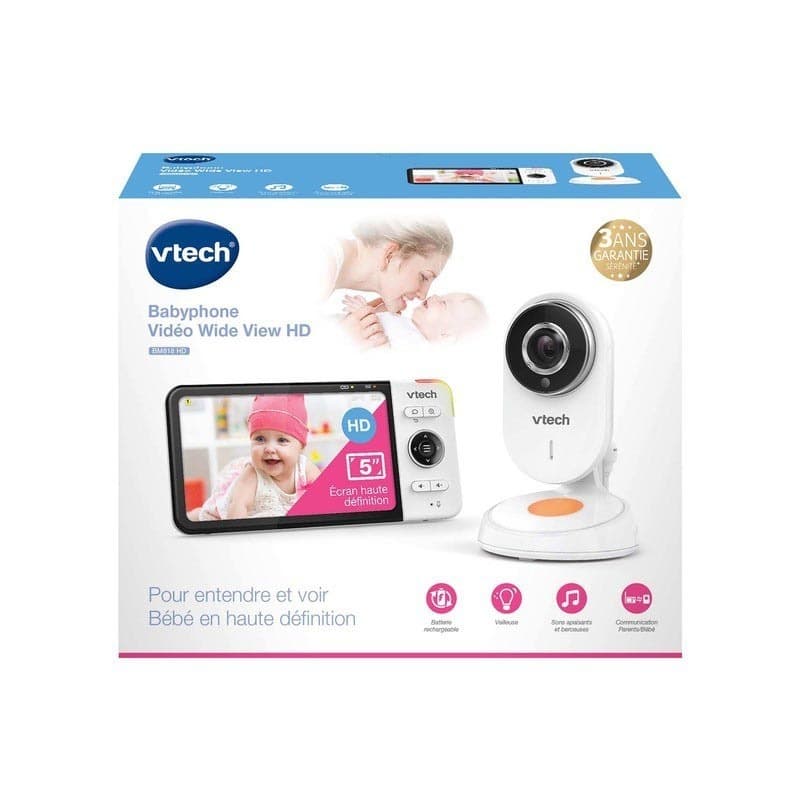 Bm818 Babyphone Video Wide Hd Ecran 5, babyphone a- 23 — vue 2 sur 4