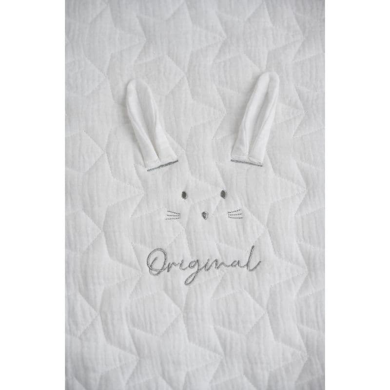 Edredon Lit Ovale 140x70 Cristal, original blanc cristal blanc cristal 100 x 140 x 2 — vue 1 sur 2