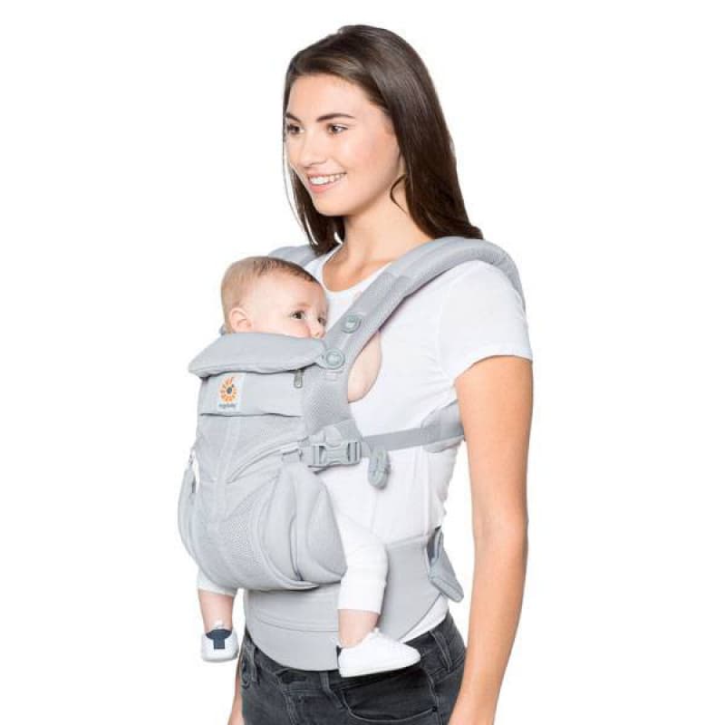 Porte Bebe Omni 360 Mesh - Gris Perle — vue 2 sur 3