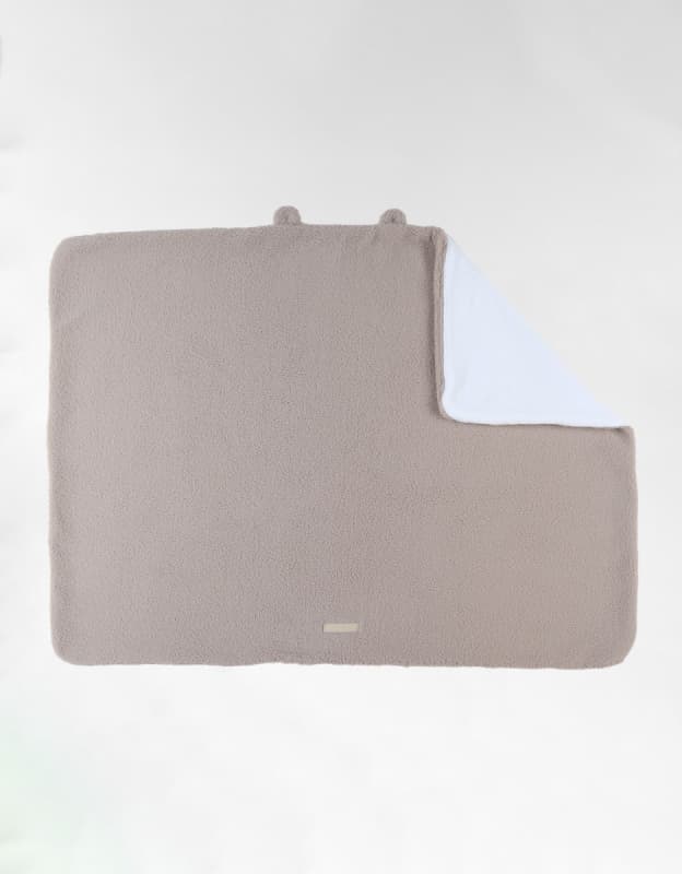 M&m24 Couverture en Fausse Fourrure Ouatiné, Beige - 75x100cm, beige 75x100 cm mix & match noukies permanent — vue 1 sur 5