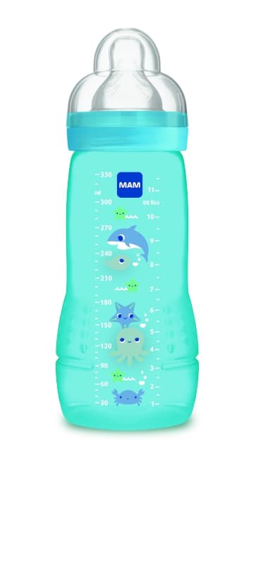 Mam Bib Easy Active Gar330ml 1, bleu 330ml