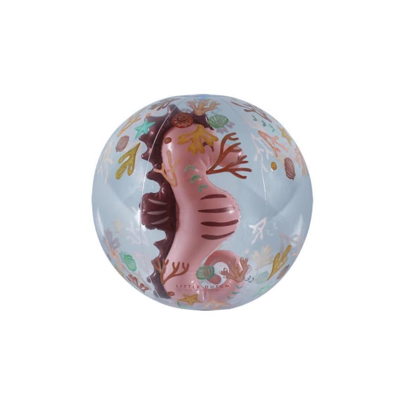 Ballon Plage 3d, rose 24m+ ocean dreams pink little dutch 05-24 — vue 3 sur 4