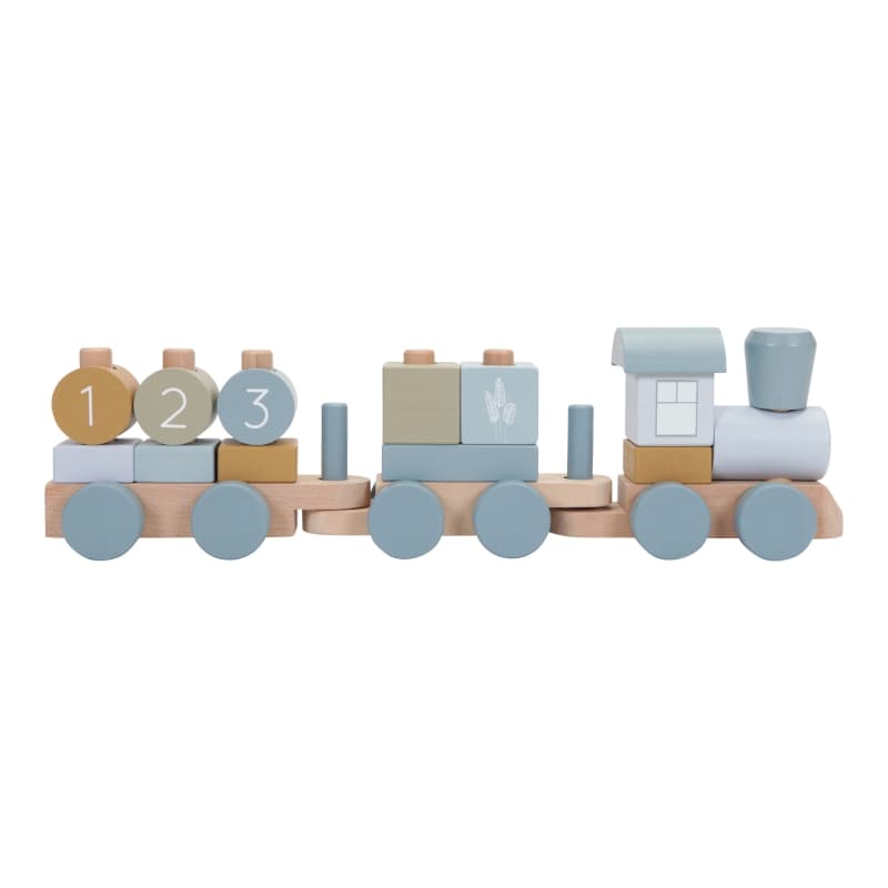 Ld Train a Blocs - Ocean, little dutch — vue 2 sur 2