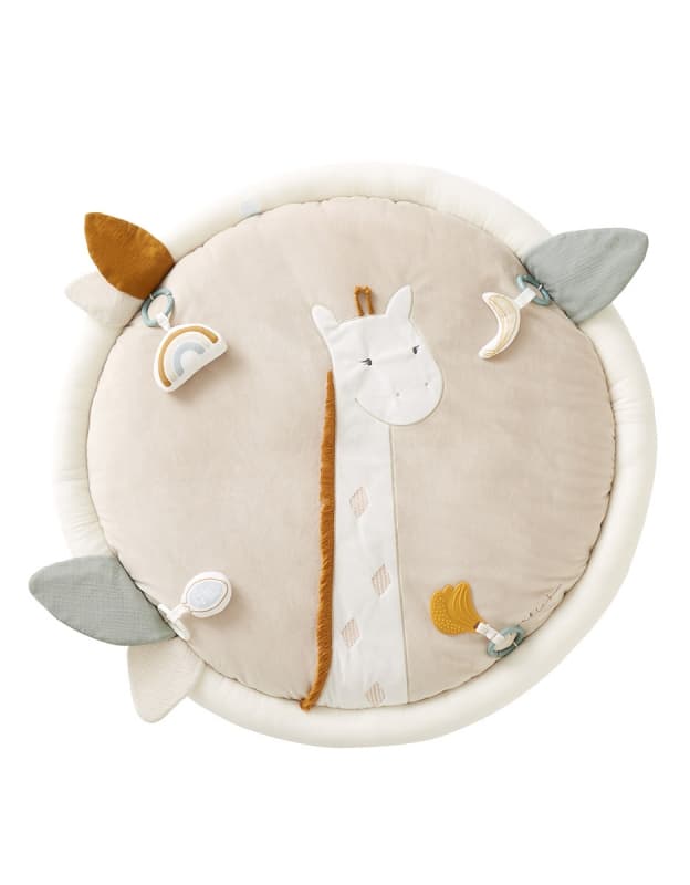 T&s Girafe Tapis d'Eveil, Veloudoux, tigastegi multico 64x8x72 permanent — vue 1 sur 3