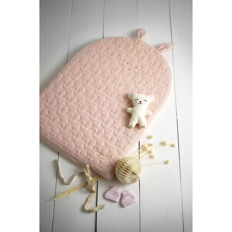 Housse Matelas a Langer Rect. Quartz, original rose quartz rose quartz 80 x 60 x 2 — vue 1 sur 4