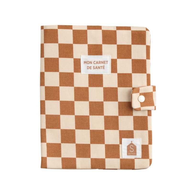Protege Carnet de Sante Damier, petit chou sauthon baby deco 25/09 — vue 1 sur 3