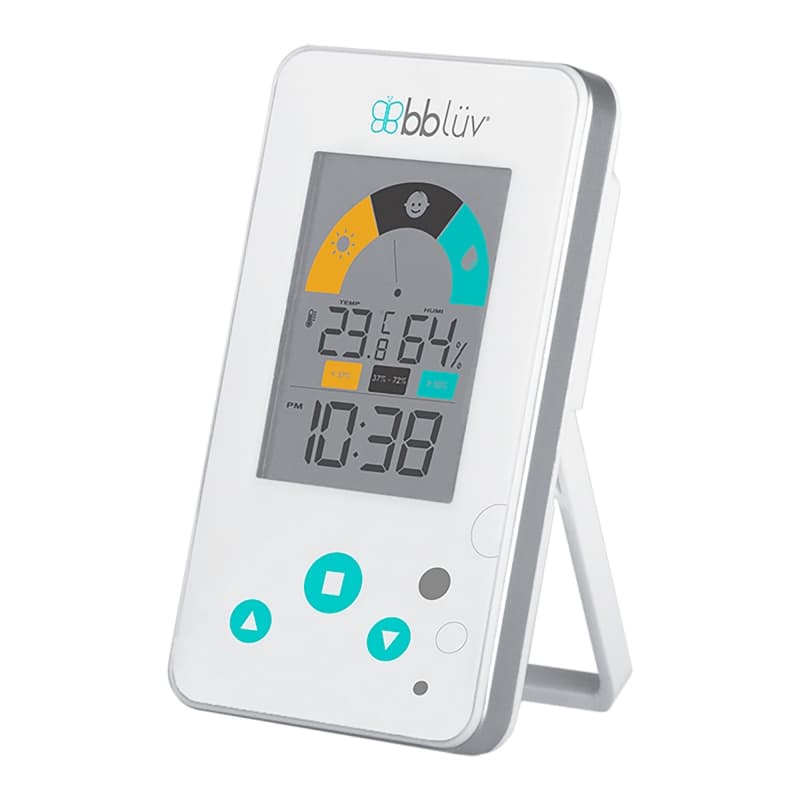 Igro Thermometre/hygrometre 2 en 1 pour la Chambre de Bebe, bblüv white — vue 2 sur 5