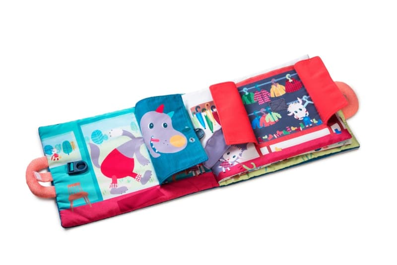 Livre le Loup et les 7 Chevreaux, multicolore h-18 — vue 4 sur 4