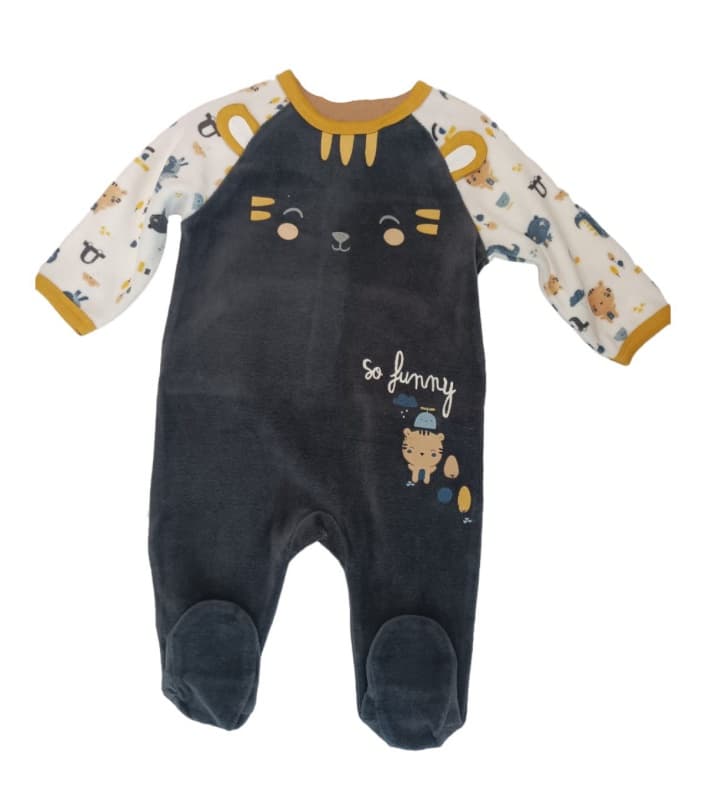 Grenouillere Bb Garçon Little Funny 36m, multicouleur-36m