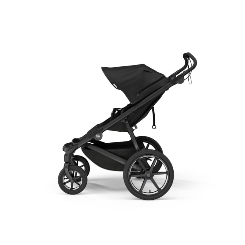Poussette Urban Glide 4-wheel, wheel black active with kids thule — vue 2 sur 5