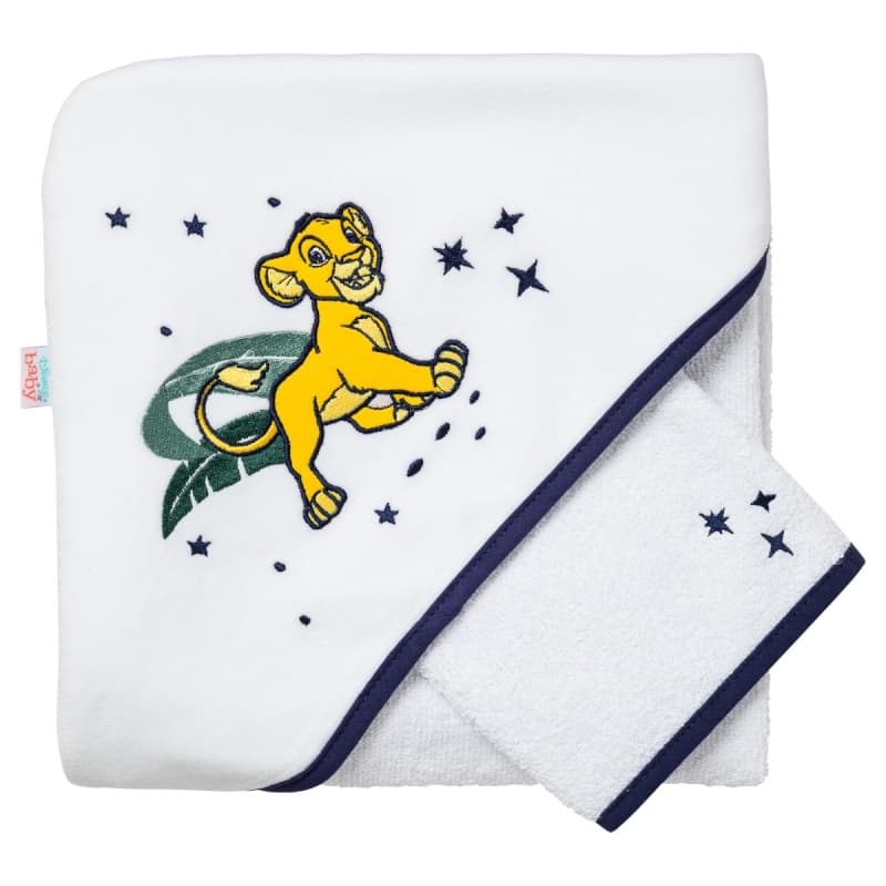 Parure de Bain 80x80cm, roi lion star disney 80x80 — vue 1 sur 2