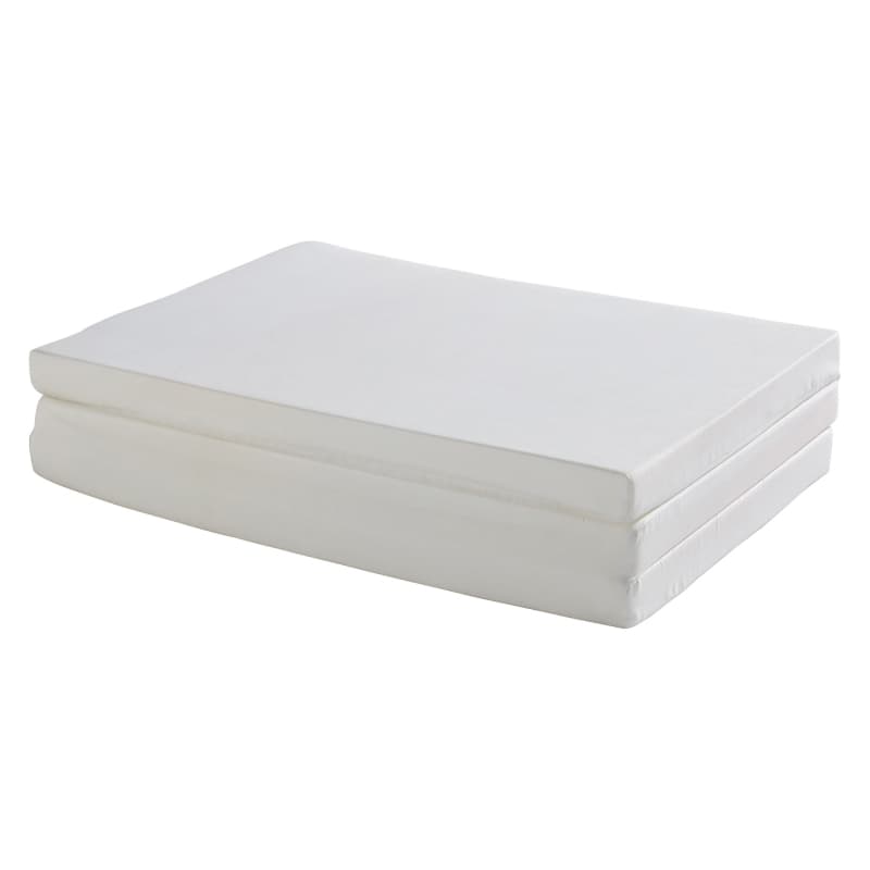Matelas de Voyage 60x120 le Nomade, fee moi dormir blanc 60x120x4 fée moi dormir blanc 60x120x4 per