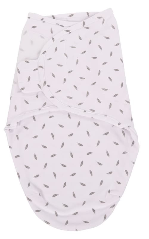 B-couverture Emmaillotage Plumes Grises Petit, bojungle 05-24 — vue 2 sur 5