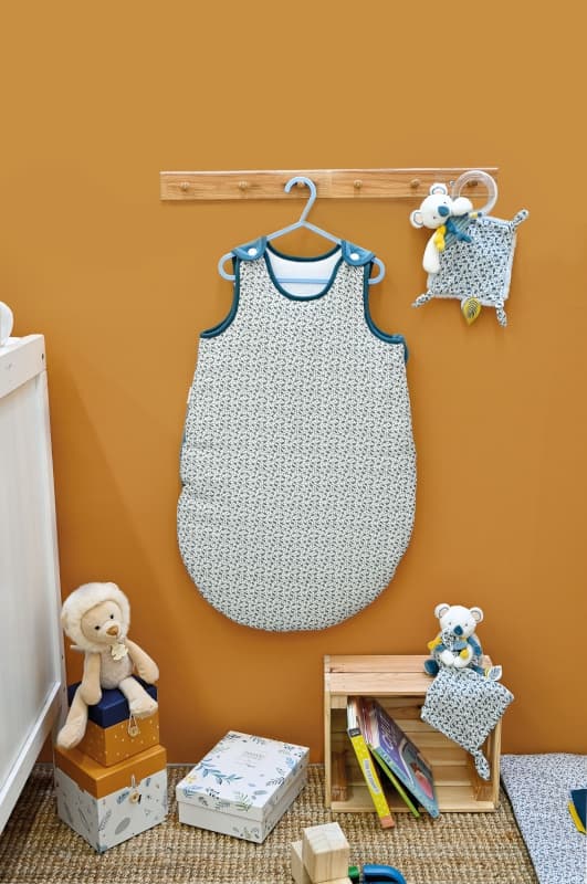 Yoca le Koala Douillette, bleu 0-6m doudou sensoriel doudou et compagnie a-24 h-24 — vue 1 sur 3