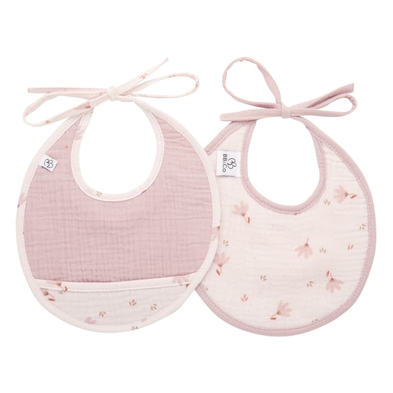 Bavoirs X2, naissance lovely blossom bb&co été 2024 — vue 1 sur 3