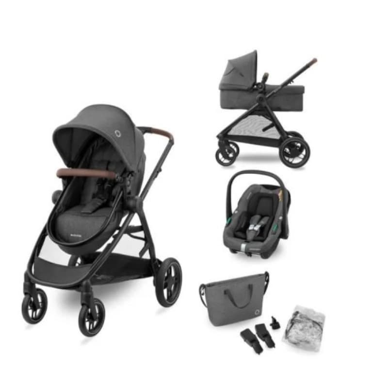 Poussette Trio Zelia S Dark Grey