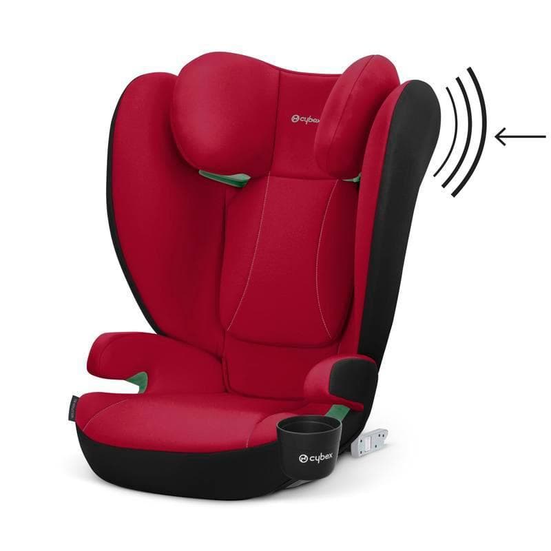 Siege-auto Solution B I-fix, volcano black gr 2/3 silver cybex 07-24 — vue 4 sur 5