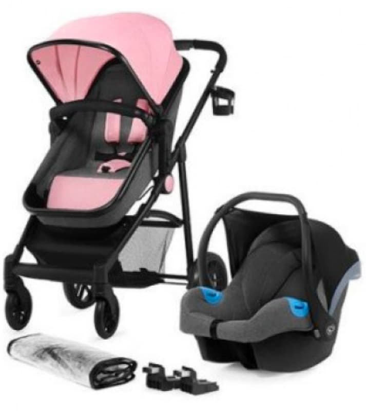 Poussette Juli 3 en 1 Pink, kinderkraft rose