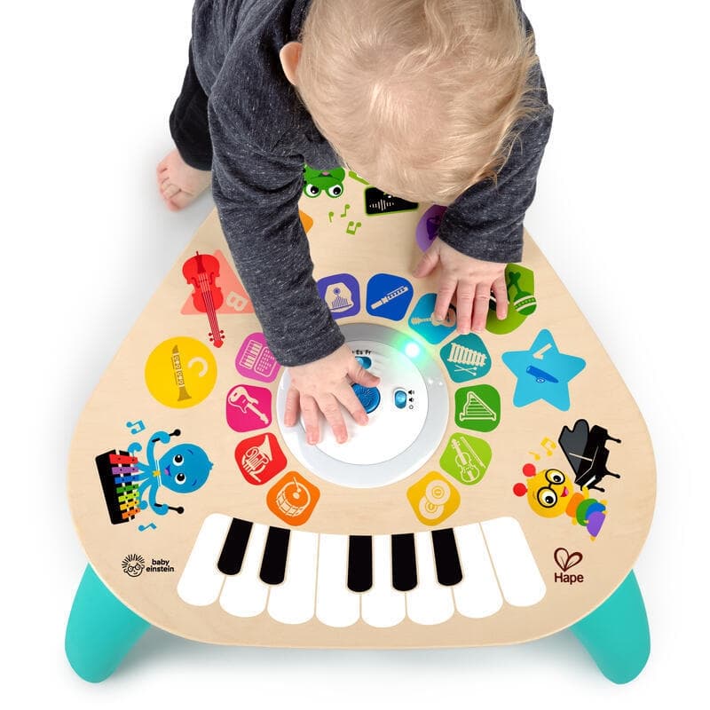 Table Musicale Magic Touch, eveil musical hape bois et multi 67,6 x 19,8 x 5,8 e-2023 — vue 3 sur 5