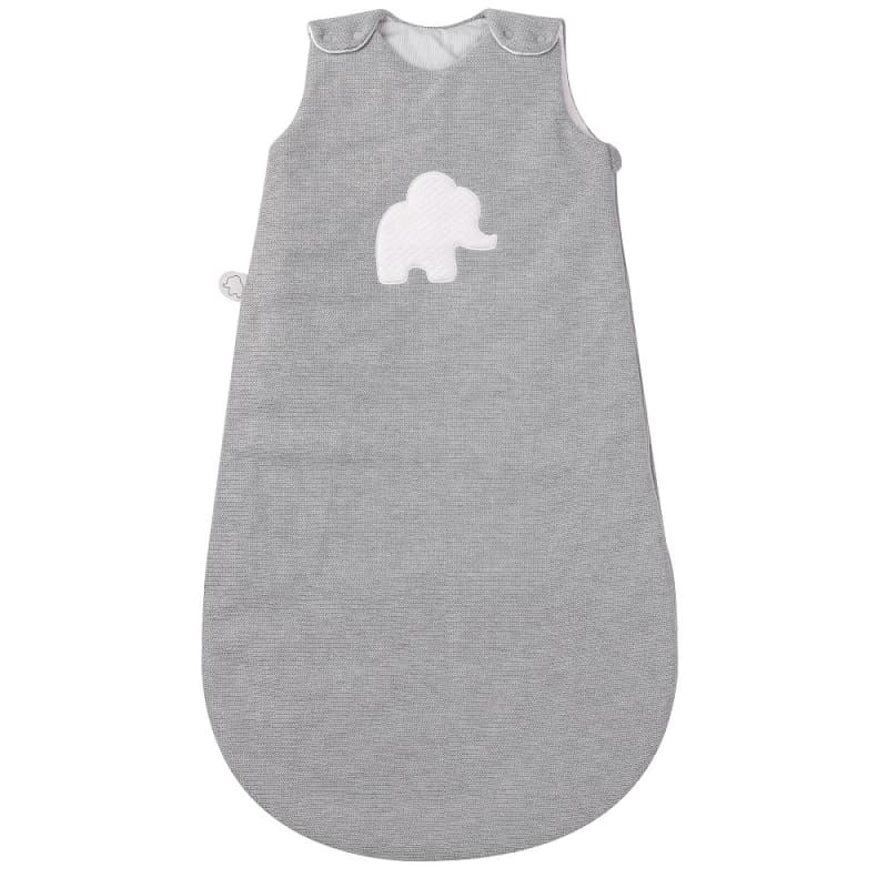 Gigoteuse 90cm Tricot Tembo Gris, tembo nattou gris 90cm per