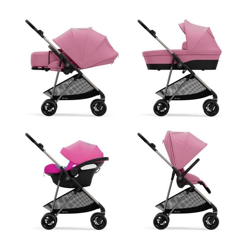 Melio 2 Tpe Magnolia Pink | Purple, cybex gold columbus trading partners magnolia pink p-e a-h — vue 5 sur 5