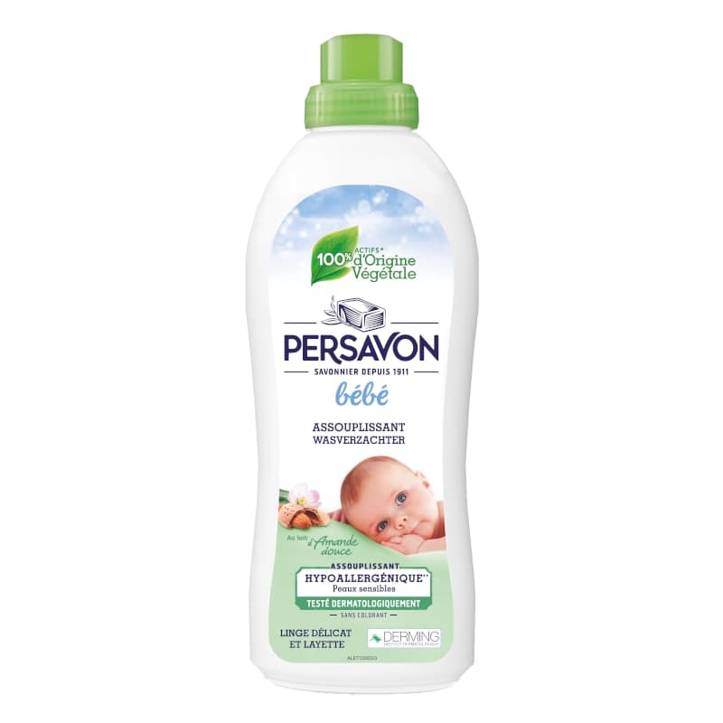 Bebe Assouplissant Hypoallergenique Lait d'Amande Douce, 750ml persavon