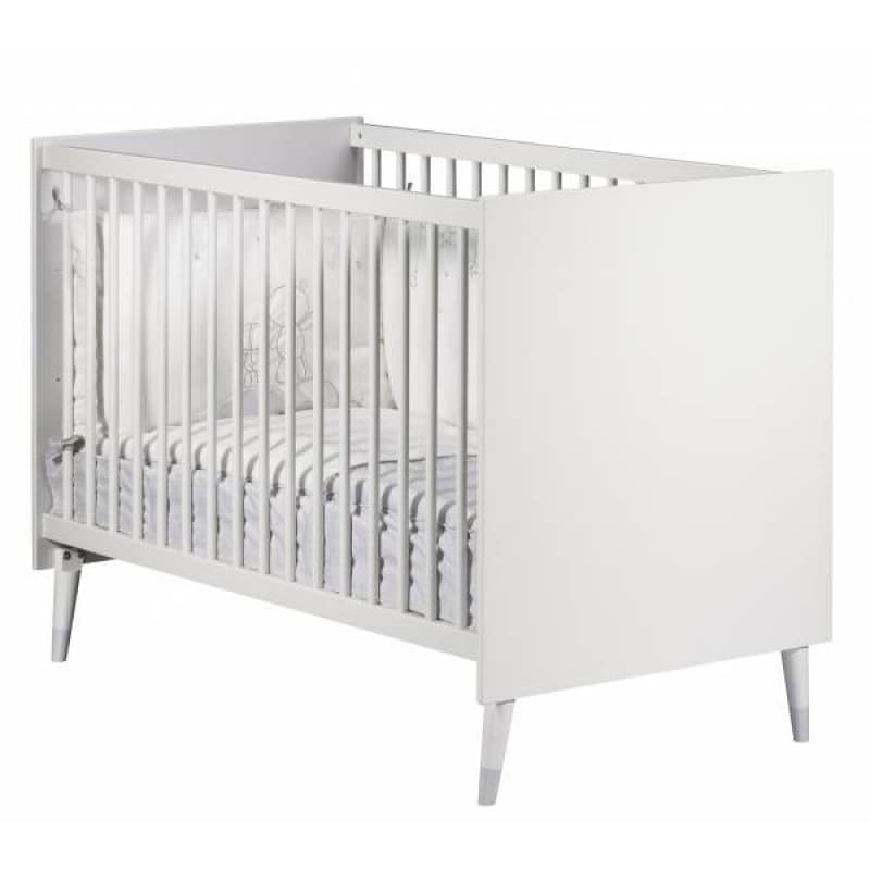 Lit Bebe Candie, candie sauthon easy blanc l 123 x h 88 x p 67 per — vue 3 sur 4