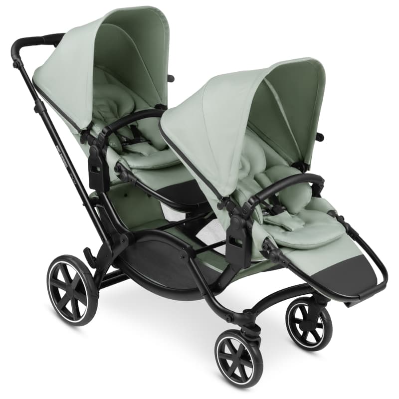 Poussette Jumeaux Zoom, vert pine — vue 10 sur 24