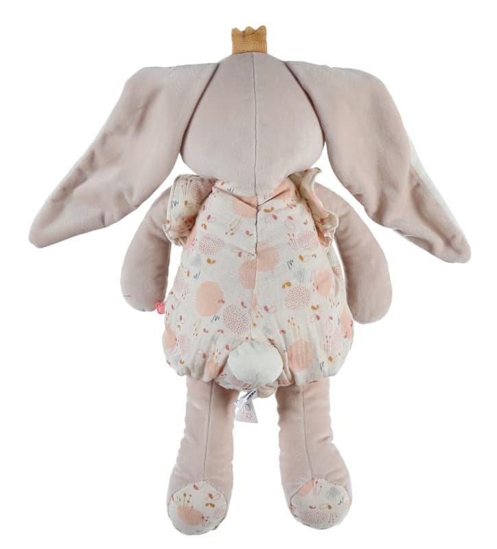 L&j Pili Peluche Medium Veloudoux, lina joy noukies beige 40 cm permanent — vue 4 sur 5