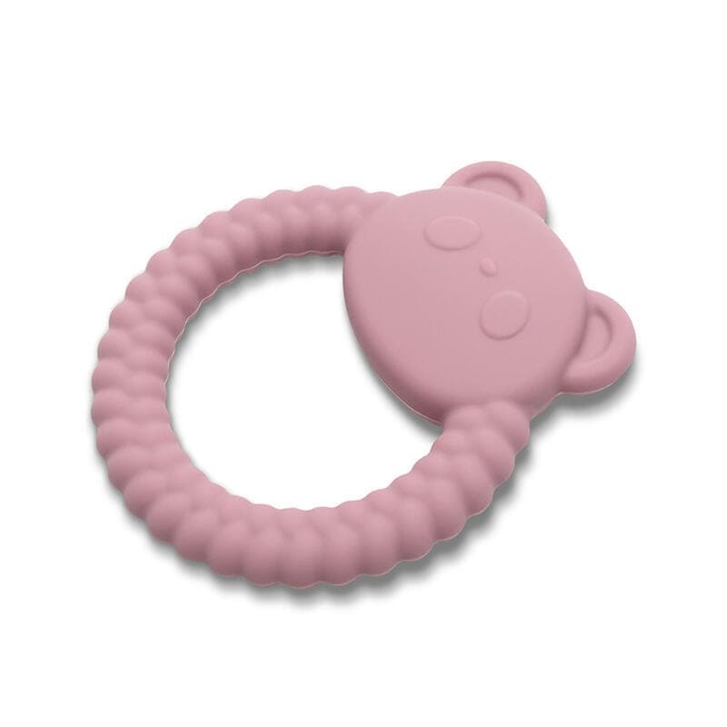 Hochet de Dentition Silicone Panda, rose lorelli 25/03 — vue 2 sur 2