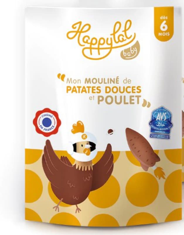 Mon Mouliné de Patates Douces et Poulet 6m — vue 1 sur 3