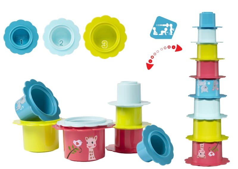 Coffret Jouets D Eveil Sophie la Girafe, fresh touch sophie la girafe per — vue 5 sur 5