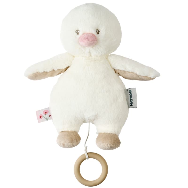 Peluche Musicale Caneton, blanc fanfan nattou 25/07 — vue 4 sur 4