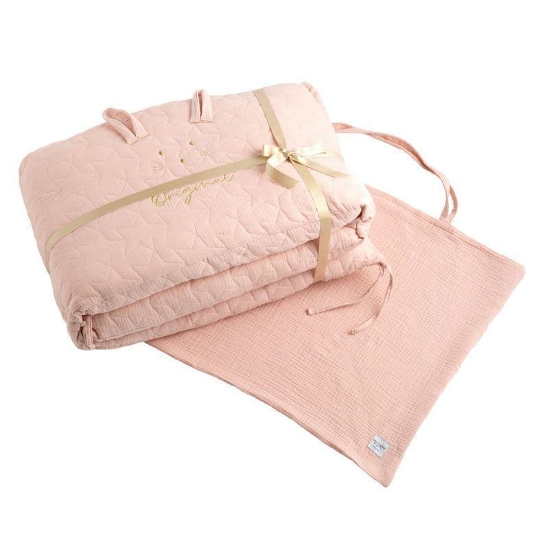 Tour de Lit Quartz, original rose quartz rose quartz 140 x 70 x 19 — vue 2 sur 5