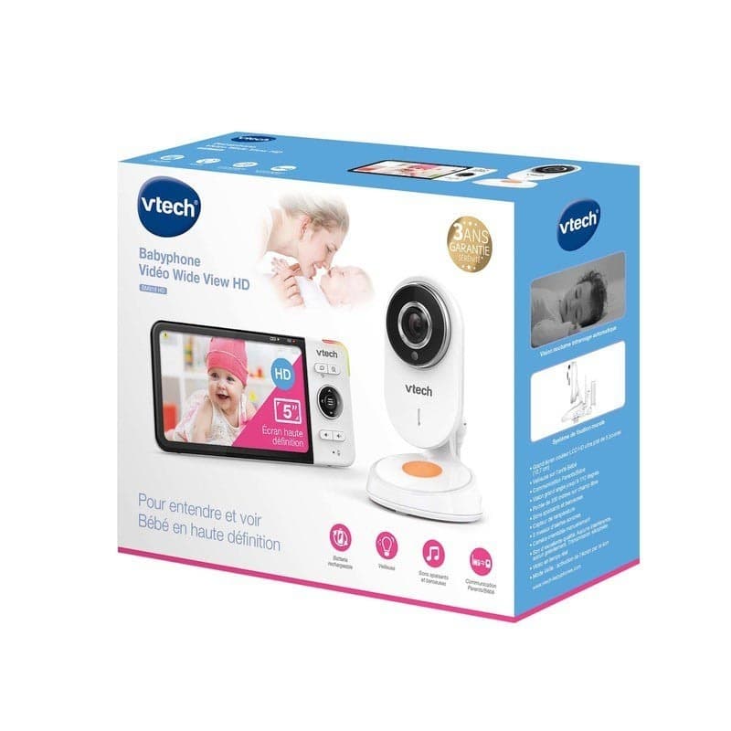 Bm818 Babyphone Video Wide Hd Ecran 5, babyphone a- 23 — vue 1 sur 4