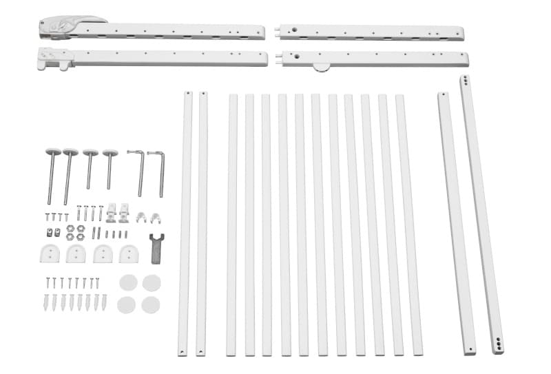 Deco Pop - Blanc - Fixation Vis et Pression — vue 3 sur 3