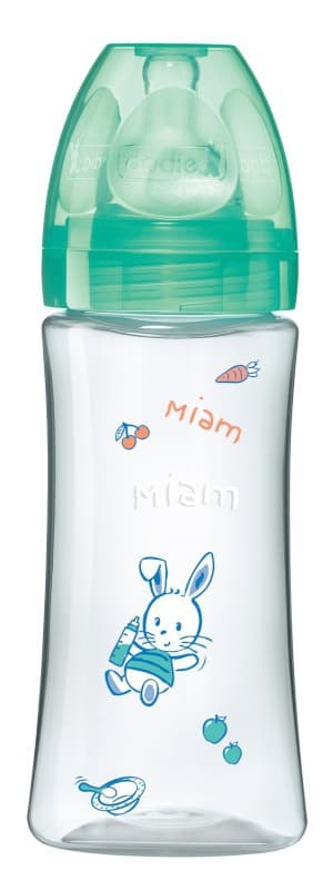 Biberon Initiation 330 Ml Vert Valentin, dodie vert valentin — vue 1 sur 2