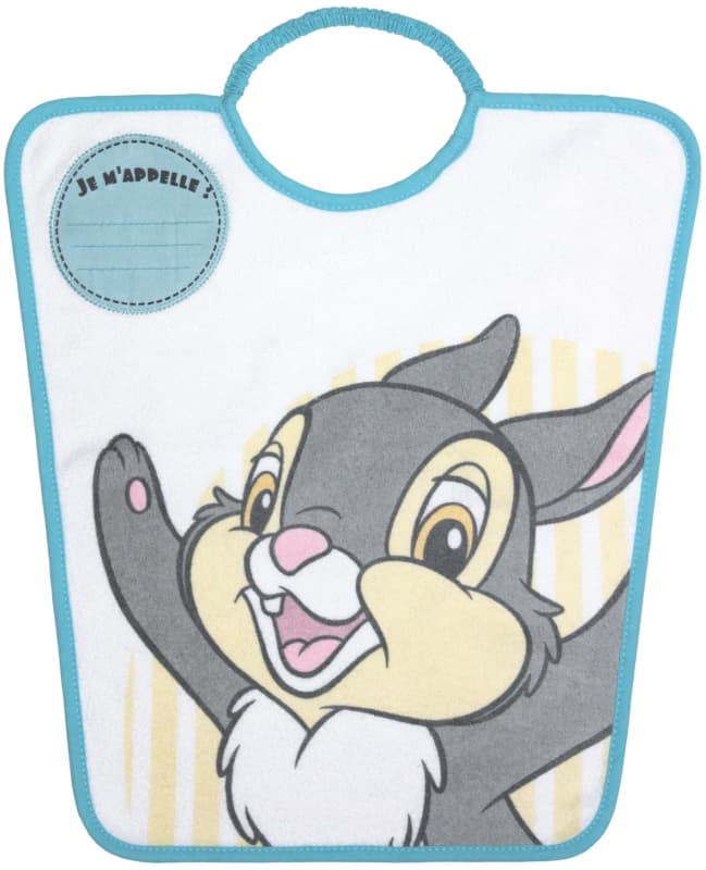 Bavoir Maternelle Panpan Imprime Je m'Appelle-35x3, disney baby 05-19- disney baby 05-19-