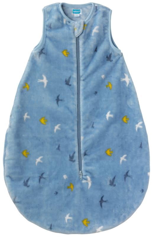 Gigoteuse Naissance Gaia Bleu Manches 0/6m, gaia bebe9 creation bleu 0-6m h-21