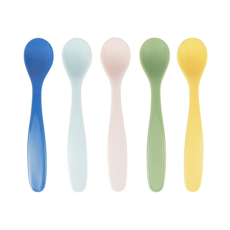 Cuilleres Souples X5, badabulle muticolore 33x9x12